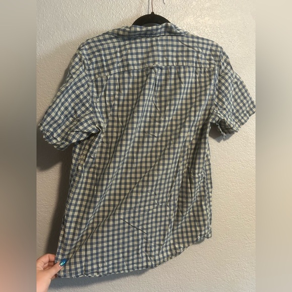 Men’s Fjall raven high coast short sleeve button up shirt - Picture 5 of 7